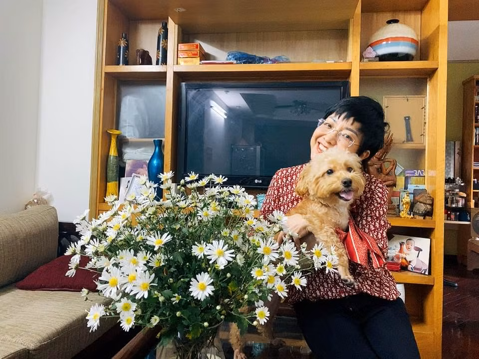 Mọi thứ trong nhà của MC Thảo Vân được bày biện gọn gàng.