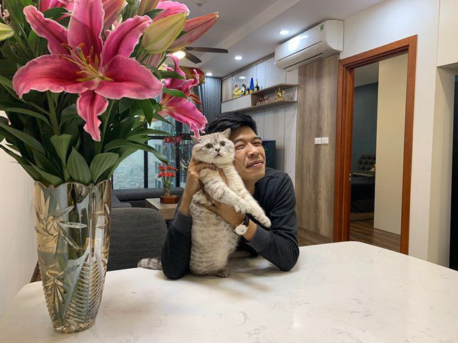 Căn hộ của Trung Ruồi có nội thất khá giản dị. Ảnh: Suckhoedoisong