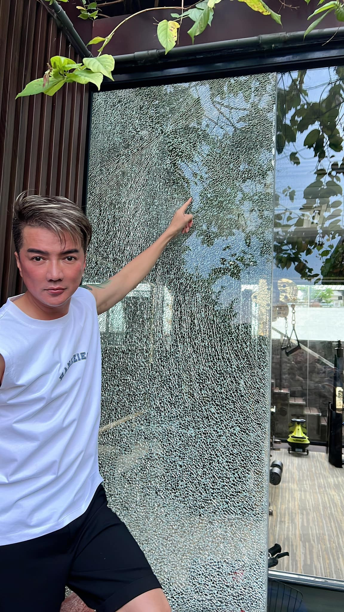 Có gì trong biệt thự của Đàm Vĩnh Hưng bị bắn vỡ kính? Co gi trong biet thu cua Dam Vinh Hung bi ban vo kinh?