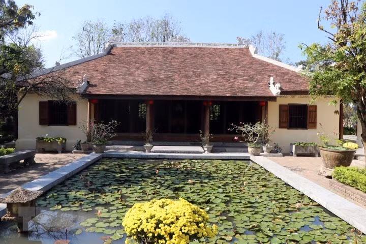 Nhà vườn An Hiên nằm ở bờ bắc sông Hương, phía tây kinh thành, thuộc vùng đất Kim Long, nơi xưa kia là thủ phủ của các chúa Nguyễn. Ảnh: Vietnamplus