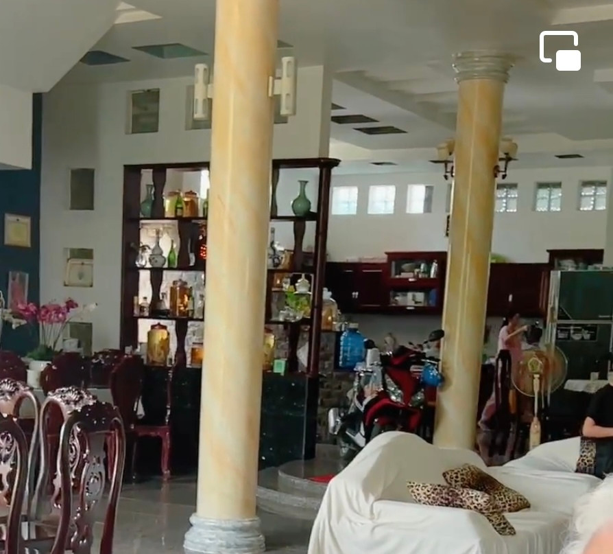 Không gian bên trong thoáng đãng. Ảnh: FB Ly Hai Minh Ha