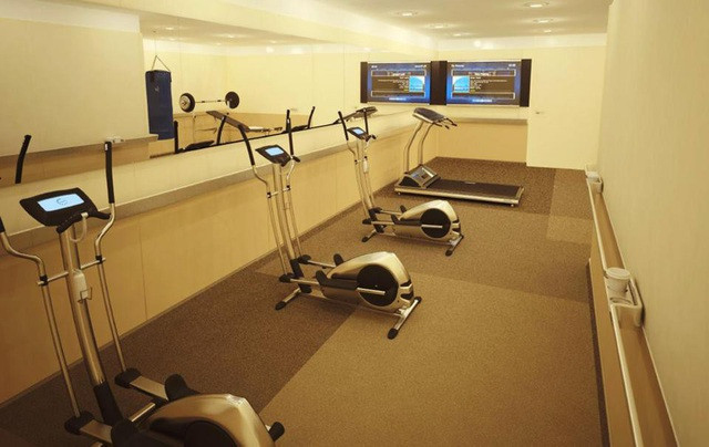 Phòng thể hình được trang bị đầy đủ. Ảnh: CEN