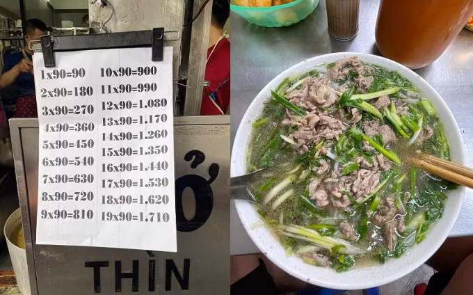 Tang len 90.000 dong/bat, pho Thin o nuoc ngoai gia bao nhieu?