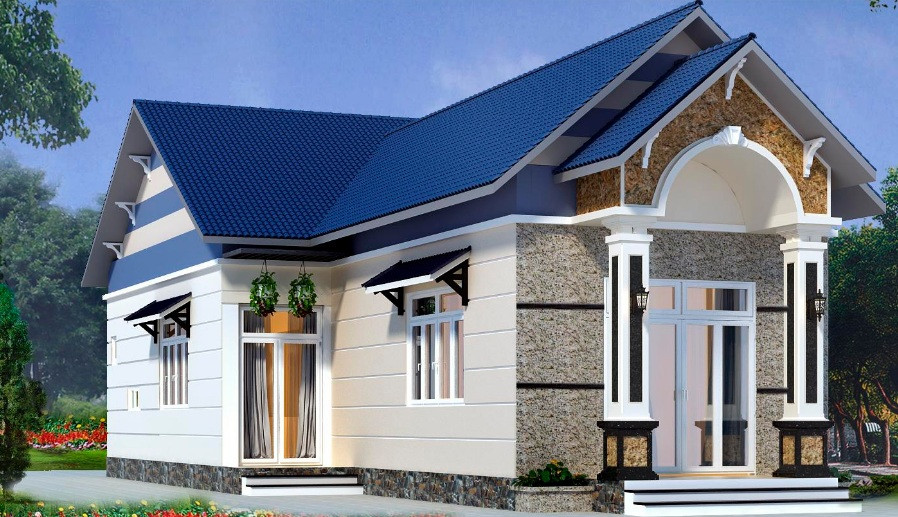 Mẫu thiết kế này không có quá nhiều chi tiết rườm rà nhưng vẫn đáp ứng được tính thẩm mỹ và hiện đại. Ảnh: Everon