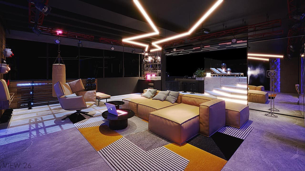 Dân tình không khỏi choáng ngợp trước sự rộng lớn và sang trọng trong căn biệt thự của Ngân 98. Nguồn ảnh: FBNV