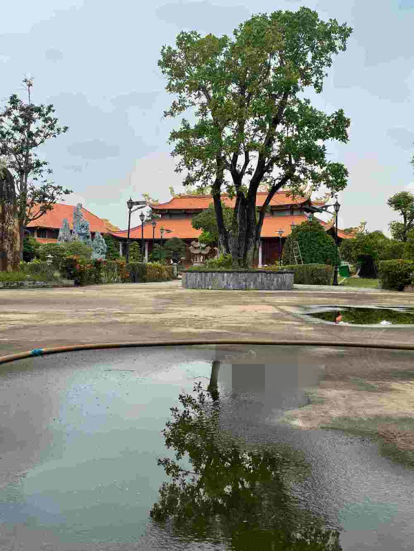 Hình ảnh vắng vẻ của nhà thờ tổ khiến nhiều khán giả không khỏi tiếc nuối. Ảnh: YANcam