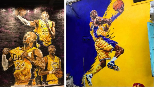 Chang trai Ha Noi ve tranh tren san bong ro: Thu nhap xung dang-Hinh-2