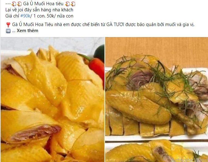 Ga ri u muoi hoa tieu chi 90.000 dong/con, cua re co... oi?