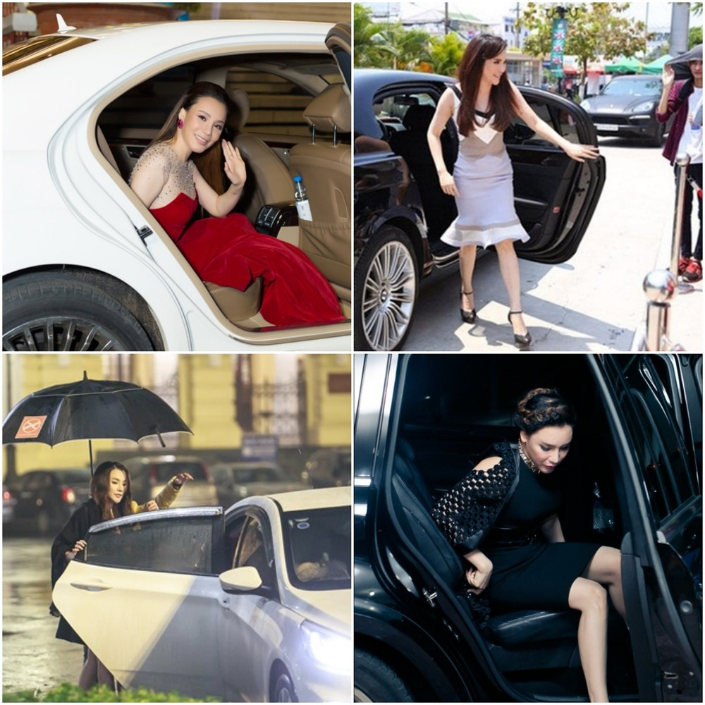 Bên cạnh đó, Hồ Quỳnh Hương còn chi ra tiền tỷ để tậu bộ sưu tập xế hộp hạng sang. Ảnh: 2sao