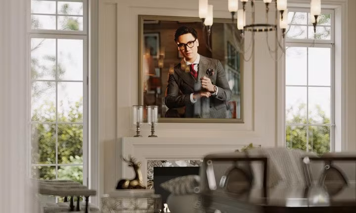 Trước đó, nam diễn viên từng khoe bản thiết kế của căn biệt thự này khiến dân tình không khỏi trầm trồ.