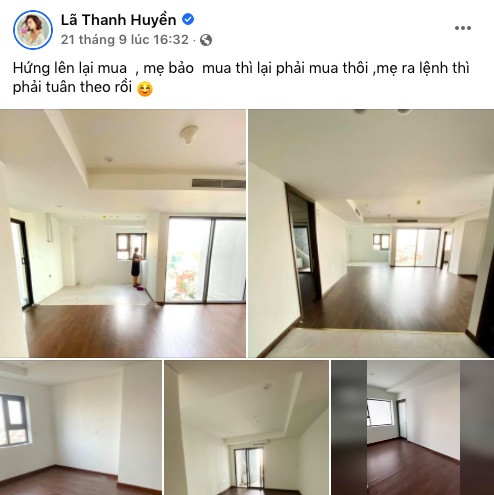 Lã Thanh Huyền và ông xã đều có sở thích đầu tư bất động sản. Vì vậy, gia đình cô sở hữu nhiều biệt thự, chung cư trải từ Nam ra Bắc. Ảnh chụp màn hình