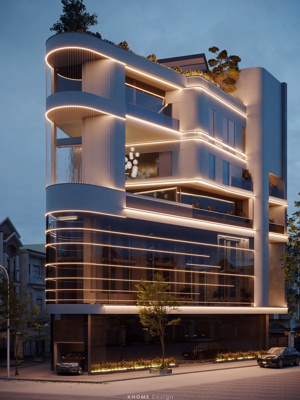 Can canh biet thu moi long lay nhu khach san 5 sao cua Viet Anh