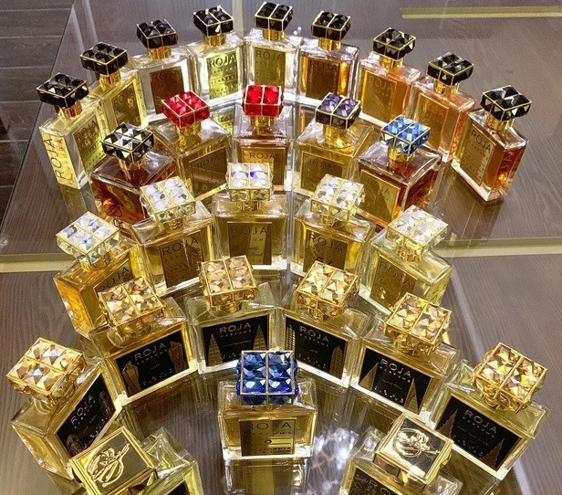 Hari Won từng khiến dân tình choáng ngợp trước bộ sưu tập hơn 600 lọ nước hoa của Trấn Thành. Ảnh: Chụp màn hình