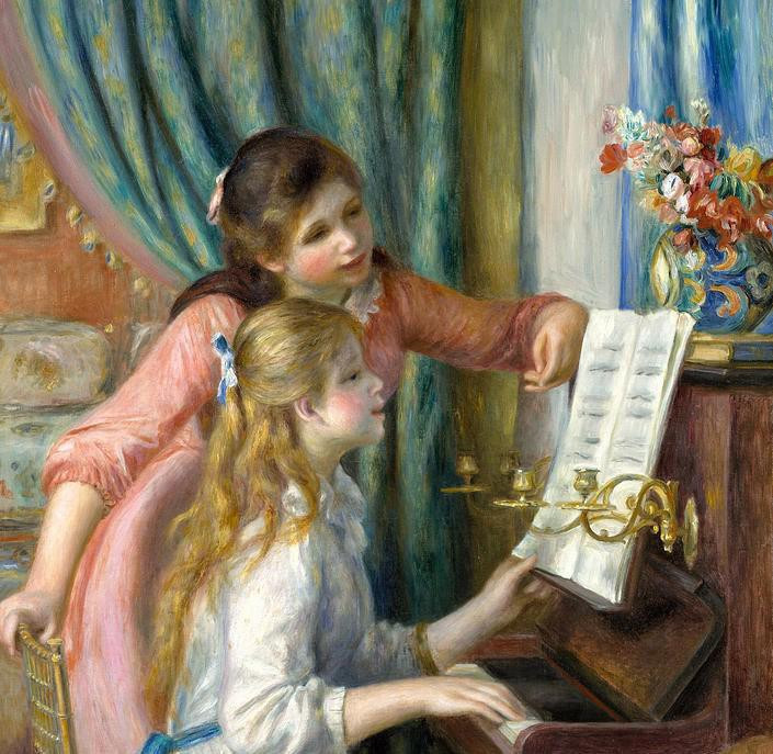 Theo tờ Insider, ông từng trả 70 triệu USD cho bức tranh sơn dầu "Two Young Girls at the Piano" của họa sĩ nổi tiếng Pierre-Auguste Renoir người Pháp. Ảnh: BI