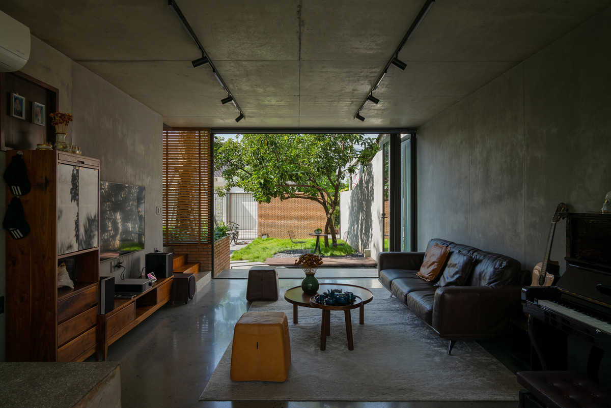 Không gian mộc mạc và thoáng đãng.