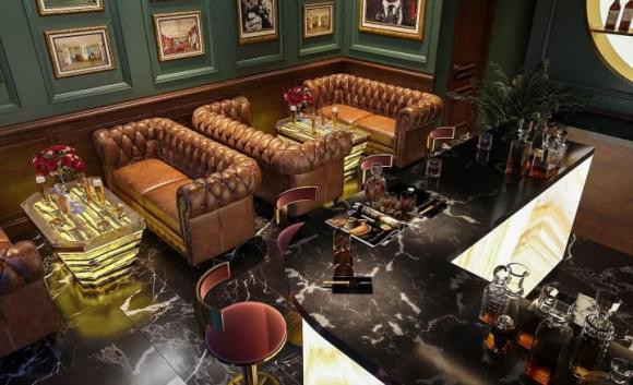 Hồng Đăng cũng sở hữu một quán bar với quy mô không hề nhỏ. Ảnh: FBNV
