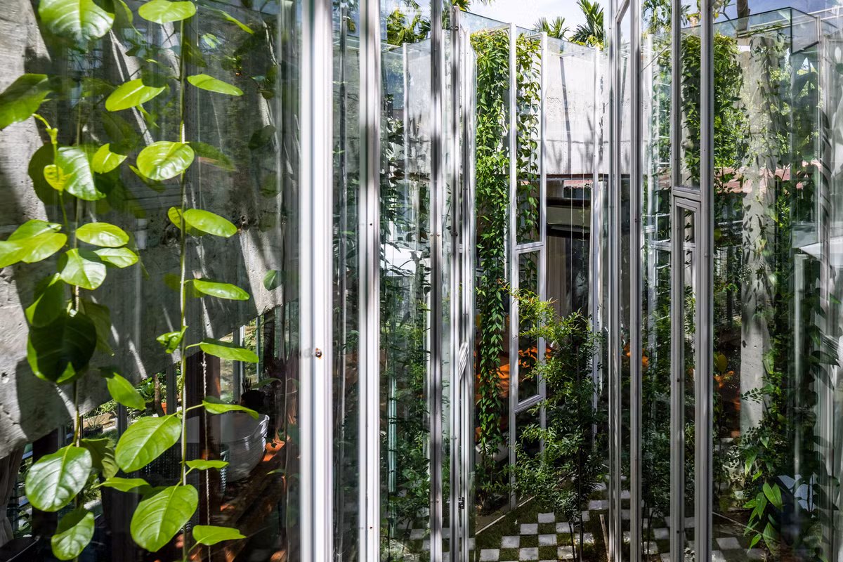 Ngoài con người, còn có những sinh vật khác sống bên trong nơi trú ẩn này, hay chúng ta có thể gọi đây là khu rừng. Các loài chim, bướm và cây cối chiếm phần lớn các thành viên sống.