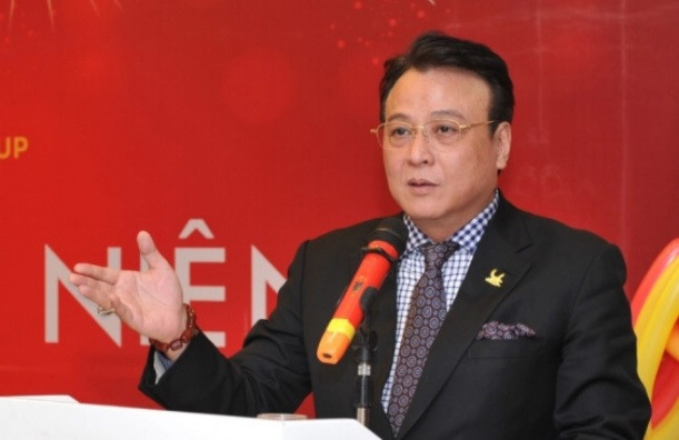 Trước đó, Chủ tịch Tân Hoàng Minh Đỗ Anh Dũng từng thu hút sự chú ý khi có những phát ngôn ấn tượng. Ảnh: vietnamfinance