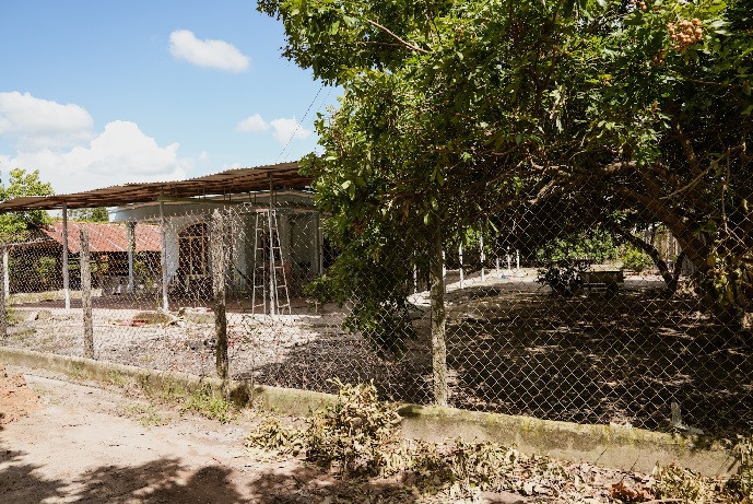  Hoa hậu Ngọc Châu sinh ra trong gia đình khó khăn ở Tây Ninh. Căn nhà của Ngọc Châu thuộc ấp Tân Tây - cách trung tâm thành phố Tây Ninh hơn 20 cây số. Ảnh: Kinglive