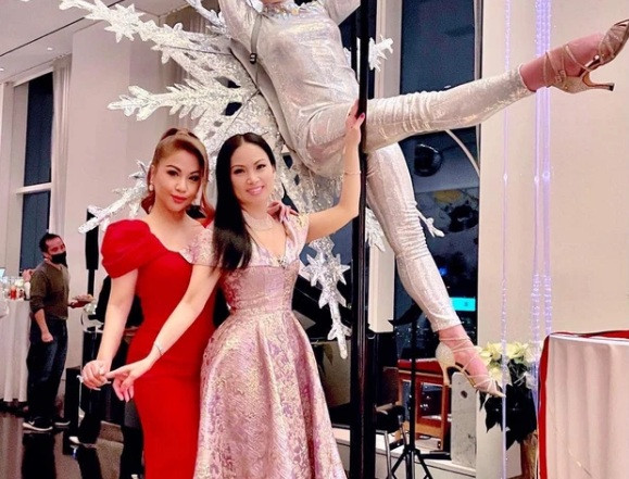 Chỉ một góc nhỏ cũng đủ thấy được vẻ trang hoàng, lộng lẫy trong không gian sống của Hà Phương. Ảnh: FBNV