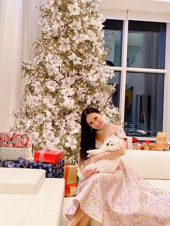 Bước vào bên trong, nội thất sang trọng cho thấy mức độ xa hoa và giàu có của chủ nhân. Ảnh: Ngoisao