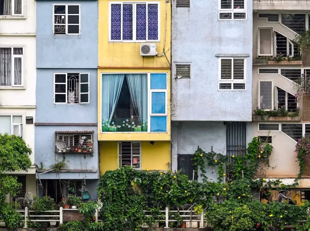 Ngắm kiến trúc nhà ống có 1-0-2 ở Hà Nội trên báo Mỹ Ngam kien truc nha ong co 1-0-2 o Ha Noi tren bao My