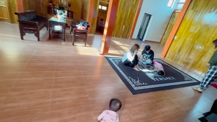 Không gian bên trọng có diện tích khoảng hơn 300m2, gồm 4 căn phòng. Ảnh chụp màn hình