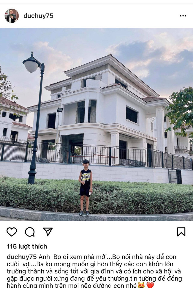 Sau khi ly hôn, chồng cũ Lệ Quyên - đại gia Đức Huy hé lộ căn biệt thự dành cho quý tử cưới vợ.