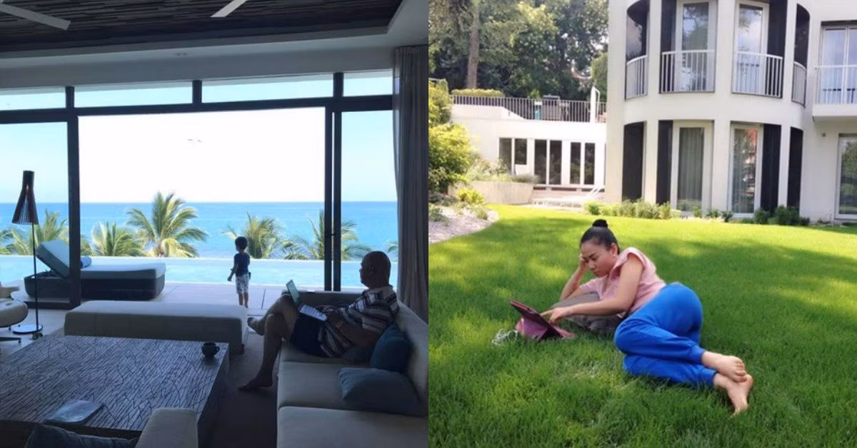 Dù vậy, nữ ca sĩ vẫn kịp thời tặng bé Gấu món quà mới là một ngôi nhà mới có giá triệu đô tại khu đất vàng gần nhà thờ Đức Bà (TP HCM). Nguồn ảnh: FBNV