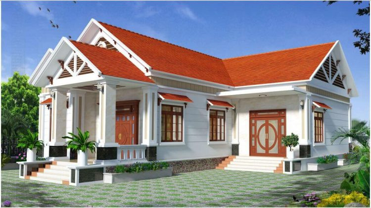 Ngôi nhà nhìn đơn giản nhưng rất sang trọng bởi quy mô như căn biệt thự thu nhỏ. Ảnh: Homemy