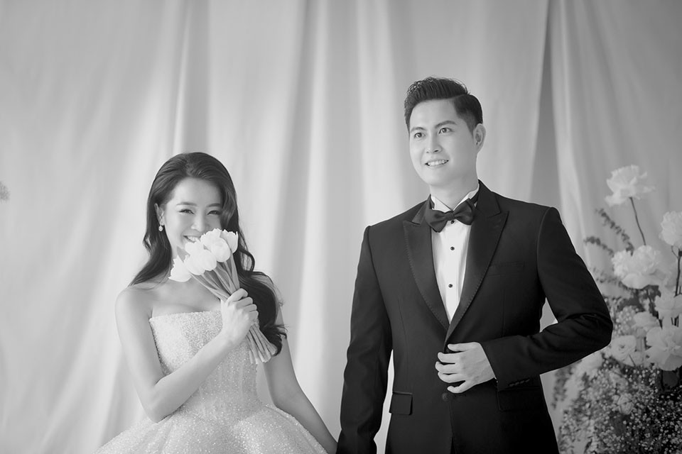 Tháng 6 vừa qua, Karen Nguyễn kết hôn với đại gia gốc Hoa Lưu Chấn Bang. Ảnh: Dân Việt