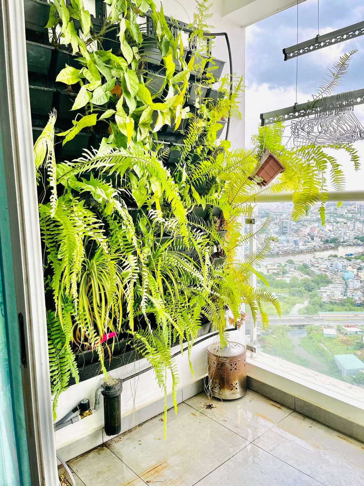  Căn hộ Cát Phượng rao bán rộng 117m2, gồm 3 phòng ngủ, 2 toilet, 2 ban công và phía trước và phía sau.