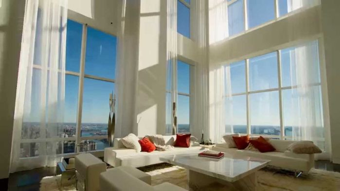 Ngoài ra, vợ chồng Hà Phương còn sở hữu một căn penthouse hoành tráng tại tòa nhà Trump World Tower - tòa nhà của cựu tổng thống Mỹ - Donald Trump. Ảnh: Pinterest