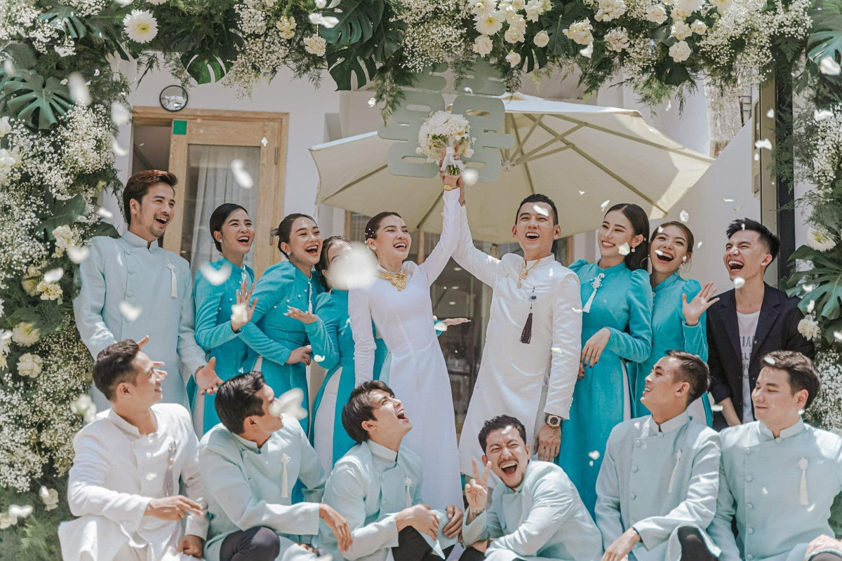 Ước tính, số tiền và vàng cô dâu Phương Trinh Jolie và chú rể Lý Bình có trong đám cưới lên đến cả chục tỷ đồng. Ảnh: Dân Việt