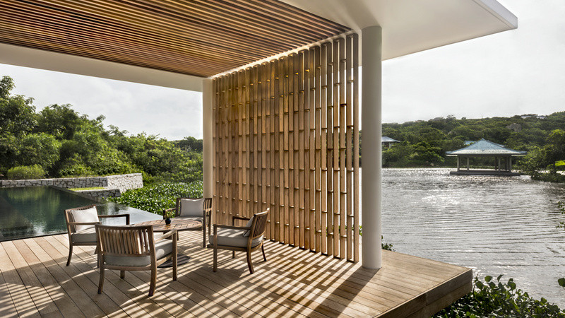 Khu resort Amanoi Ninh Thuận rộng đến 53.000ha, được thiết kế bởi kiến trúc sư người Bỉ. Ảnh: Ivivu