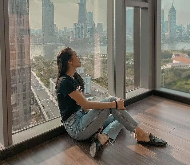 Ngoài biệt thự triệu đô, ca sĩ Minh Hằng còn sở hữu một căn hộ có vị trí đắc địa khác với diện tích 125m² trị giá 20 tỷ. Ảnh: FBNV