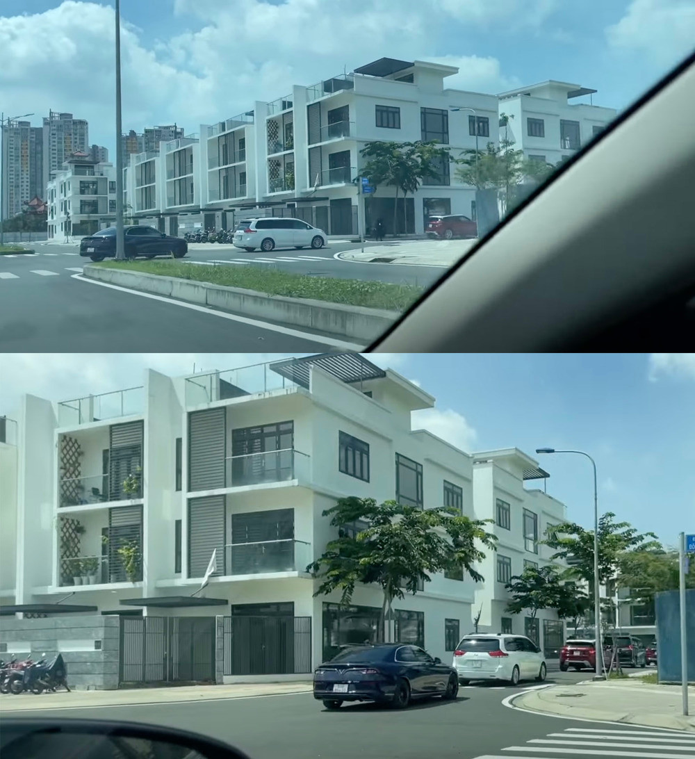 Lối vào căn biệt thự của chồng Minh Hằng. Ảnh: YouTube Dương Bảo Thủy