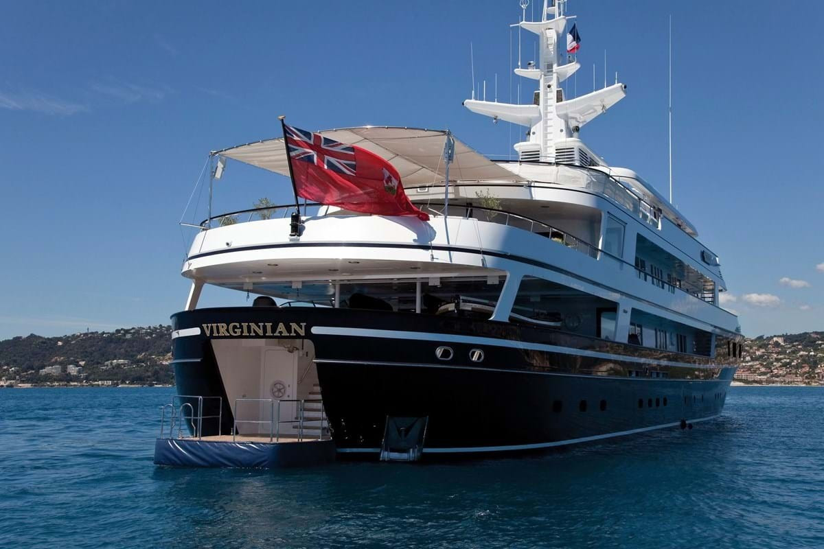 Siêu du thuyền Virginian tuyệt đẹp này không phải là chiếc du thuyền bình thường mà là một chiếc du thuyền có bề dày lịch sử.