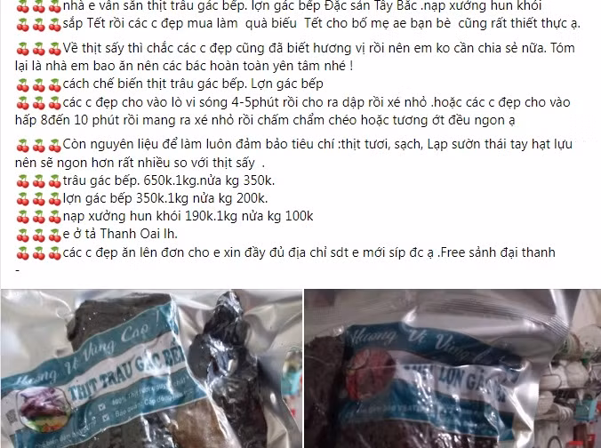 Dac san hun khoi Tay Bac hut khach Ha thanh dip Tet