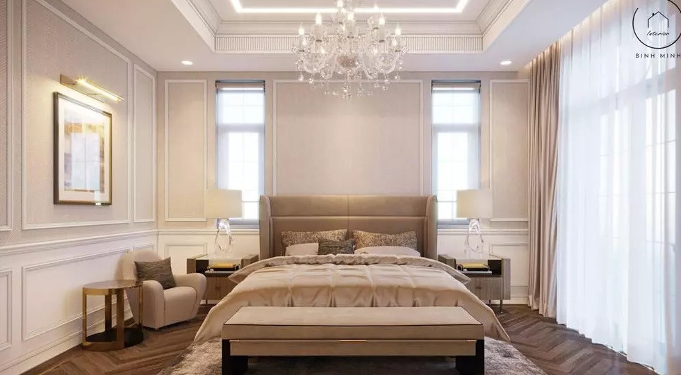 Đồ đạc trong nhà đều được thiết kế, đặt mua theo sở thích của bố mẹ Đoàn Di Băng.