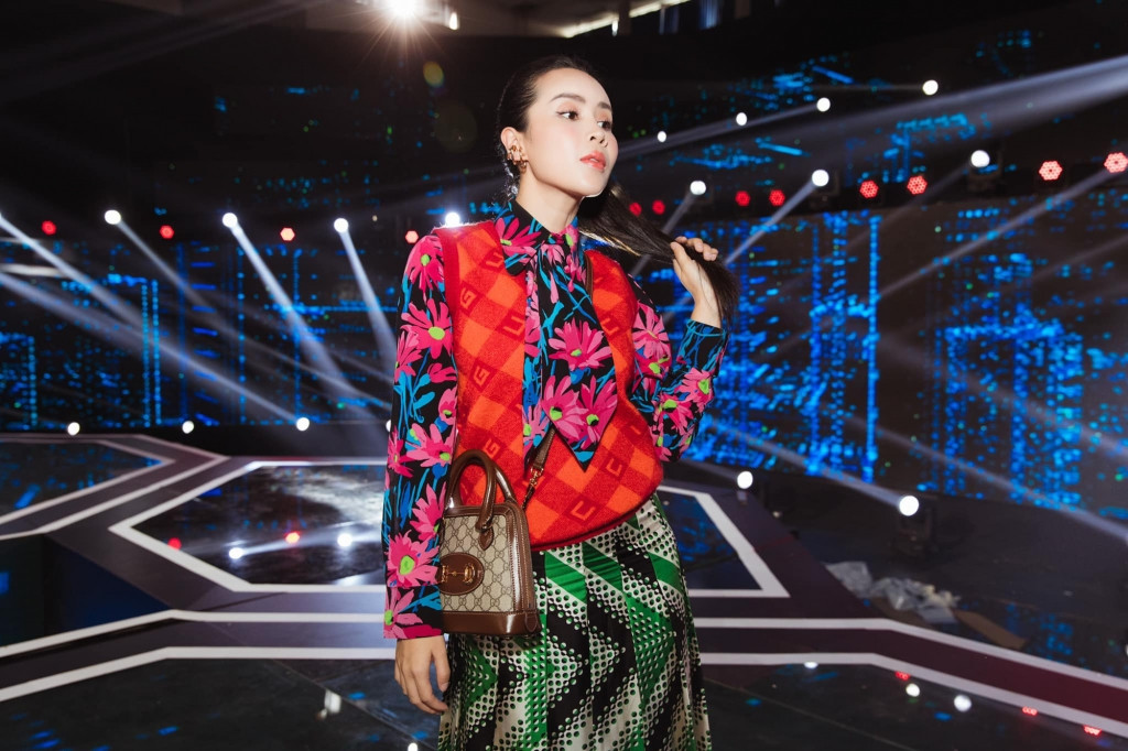 Lưu Hương Giang - Hồ Hoài Anh cũng thường xuyên diện đồ hiệu giá trị hàng trăm triệu đồng khi tham gia các sự kiện. Ảnh: Dân Việt