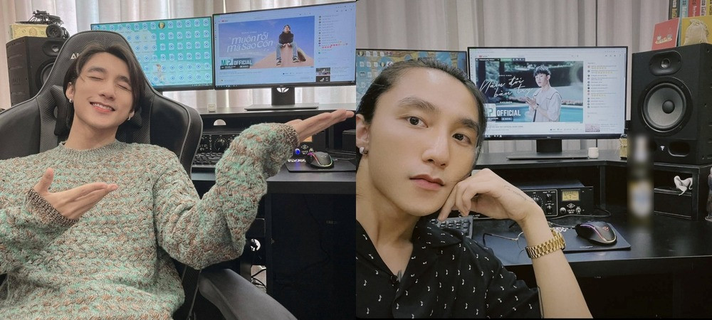 Căn biệt hiện đại và có phòng thu rộng lớn. Ảnh: Facebook Nguyen Thanh Tung)