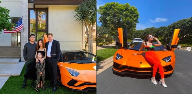 Gia đình Mimi Morris sở hữu bộ sưu tập siêu xe khổng lồ ước tính giá trị lên đến hàng trăm tỷ đồng, mỗi thương hiệu đều có đến vài ba chiếc. Ảnh: Instagram