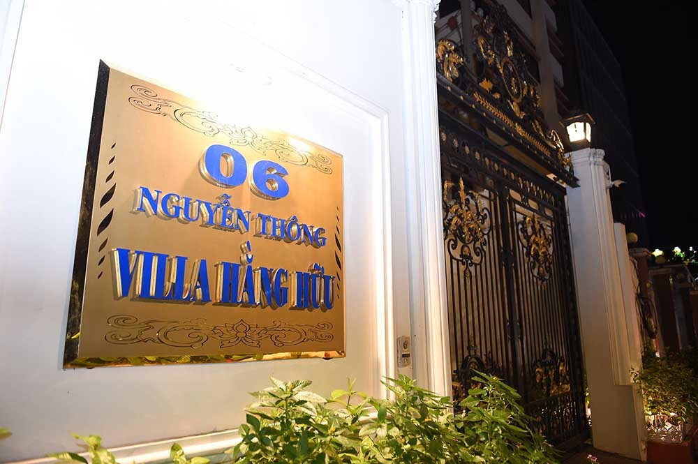 Căn biệt thự được đặt tên là Villa Hằng Hữu, lấy tên con chung của Nguyễn Phương Hằng và ông Huỳnh Uy Dũng. Ảnh: Vietnamnet