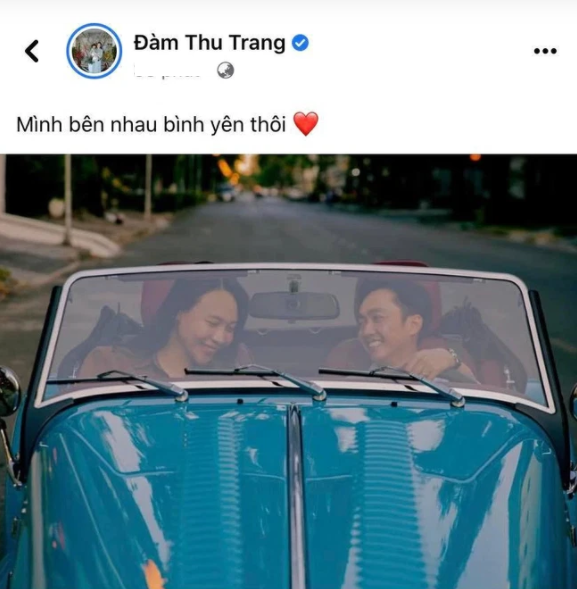 Không nhiều câu từ quá hoa mỹ, nhưng bấy nhiêu đó cũng đủ cho thấy tình cảm của cặp đôi.