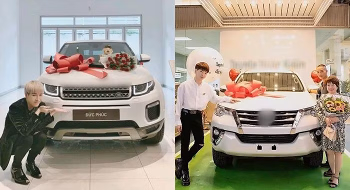 Nhờ đó, dù còn rất trẻ nhưng Đức Phúc đã sở hữu nhiều tài sản giá trị như nhà, xe và hàng hiệu đắt giá. Ảnh: FBVN