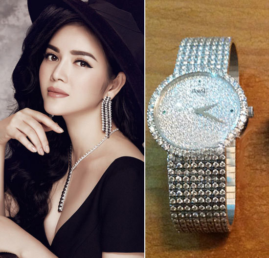 Lý Nhã Kỳ còn được bạn bè, đồng nghiệp bầu chọn là người đẹp sở hữu kim cương nhiều nhất hiện nay. Ảnh: Dân Việt