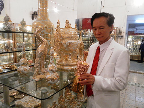 Ông Bùi Xuân Hải (Hải đồ cổ) cũng là một đại gia nổi tiếng với quá khứ 4 lần vào tù. Ảnh: Nlđ