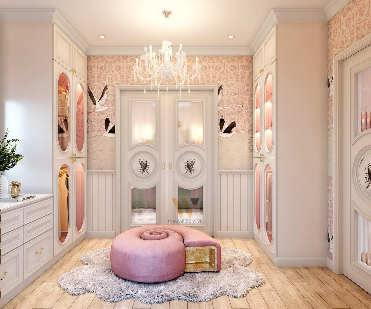 Khi nhìn vào, ai cũng ghen tị vì không gian riêng của các ái nữ nhà Di Băng không khác gì cung điện công chúa.