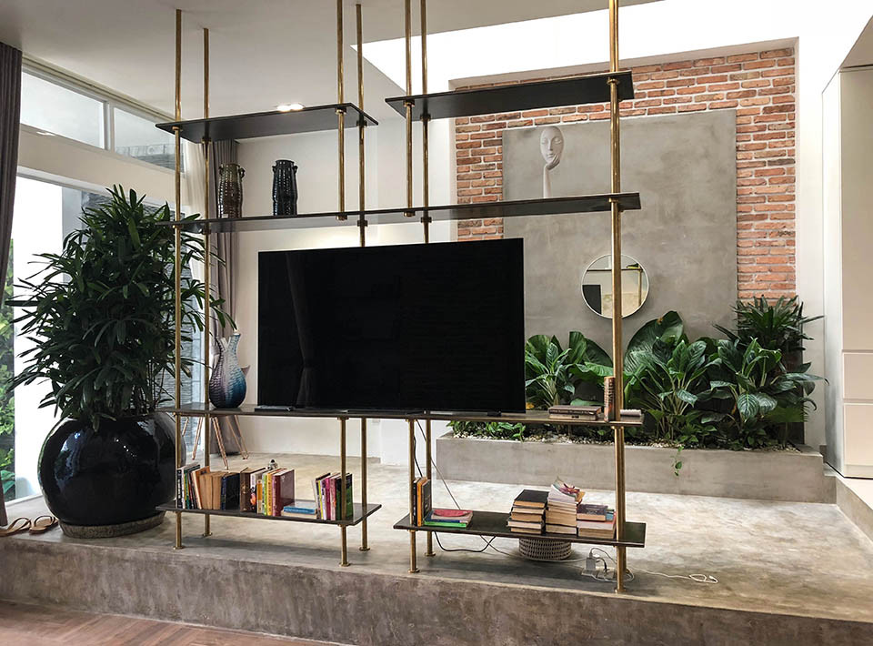 Ngôi nhà có 3 tầng, 1 trệt, diện tích 300 m2. Ảnh: Facebook